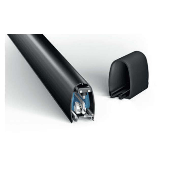 CCE SAFETY MINI LINK Conductive safety edge with 8.2 KΩ, h=38mm, length optional - with cable for serial connection (CC-16MINILINK, CC-20MINILINK, CC-25MINILINK) 