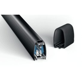 MINI LINK Conductive safety edge with 8.2 KΩ, h=38mm, length optional - with cable for serial connection (CC-16MINILINK, CC-20MINILINK, CC-25MINILINK) 