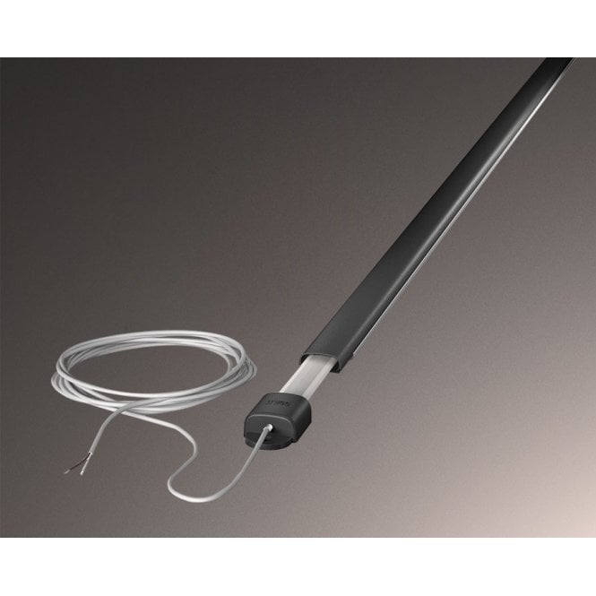 CCE SAFETY PICCOLA Conductive safety edge with 8.2 KΩ, h=14mm, length optional - with cable for serial connection