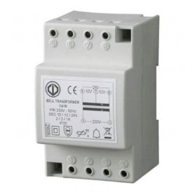 CDVI CA1R | 12/24Vac Transformer DIN Mount