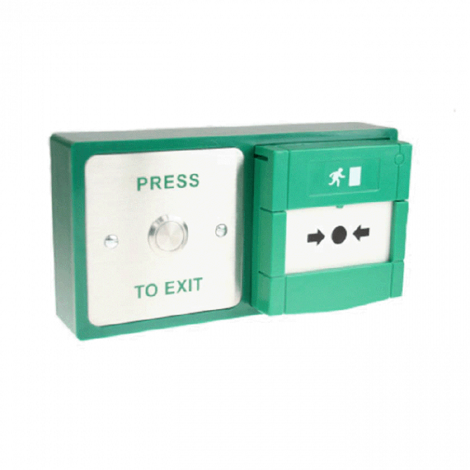 CDVI DBB-22-02 | Stainless Button and Resettable Door Release