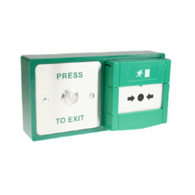CDVI DBB-22-02 | Stainless Button and Resettable Door Release