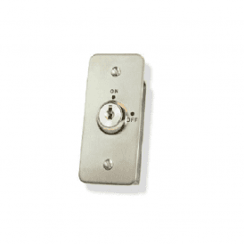 CDVI KEY-ASMOKA | Surface Narrow Keyswitch Momentary - Keyed Alike