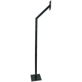 Lorry Height Post GNP-1L | Powder Coated Black | 50x50x2100mm