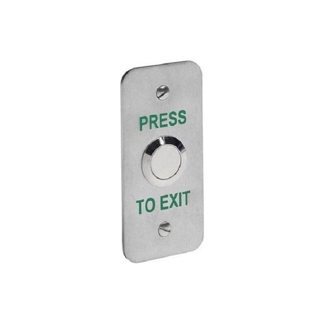 CDVI RTE-AF | Architrave Stainless Exit Button - Flush Mount