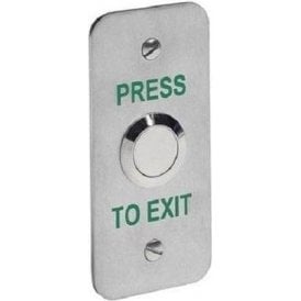 CDVI RTE-AF | Architrave Stainless Exit Button - Flush Mount