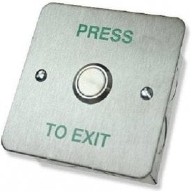 CDVI RTE-SF | Standard Stainless Exit Button - Flush Mount