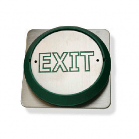 CDVI RTE85E-F | All-Active Switch "Exit" - Flush Mount