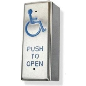 CDVI RTEPTOD-A | Architrave Switch "Push to Open" & "Logo" - Surface Mount