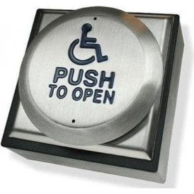 CDVI RTEPTOD-F | All-Active Switch "Push to Open" & "Logo" - Flush Mount