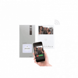 Comelit 8451V Quadra Kit and Wi-Fi Mini HF | Video Entry System | SBTOP