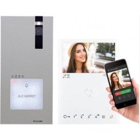 Comelit Quadra ViP 1 Family Kit 8561V | Video Entry System | Wi-Fi App