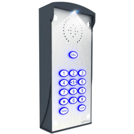 Optimus E1K | 4G LTE Intercom | Single Call Button & Illuminated Keypad