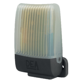 AURA/N - LED flashing light, multi-voltage (24AC-DC/120AC/230AC), with antenna (433MHz/868MHz)