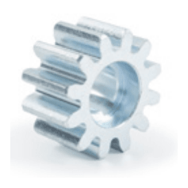 Galvanized Pinion for REV and GULLIVER Operators (M6, Z18/IB, Z22, Z15/IB)