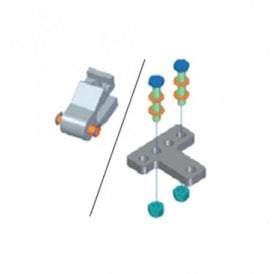 KIT ADA/FKS - OLI/N adapter kit for systems with 960mm brackets centre distance and 270mm operator stroke