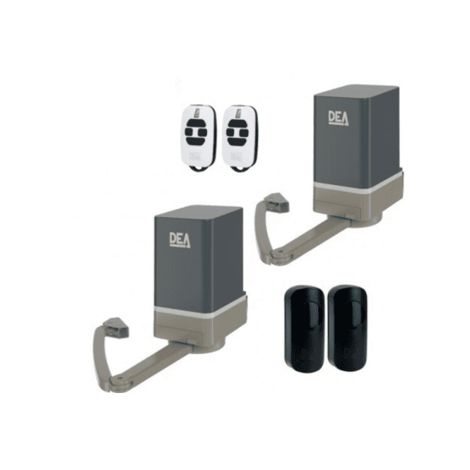 DEA KIT GEKO/X - Double Swing Gate Kit | 24V | Up to 3m Gates