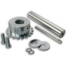 Pinion Z=19 + Shaft Extension LAC19