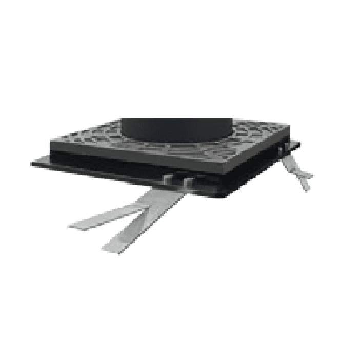 DEA ROCK/FB Foundation base, clamps and base-covering flange for ROCK/F