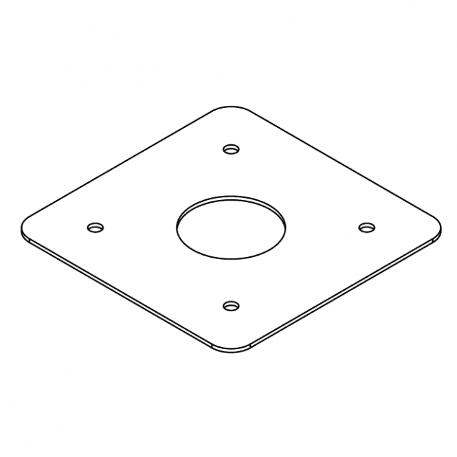 DEA TRAFIK/B Foundation plate to be fixed