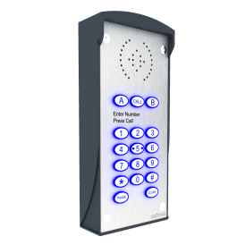 E10K - Optimus 4G LTE Intercom - For 10 users with Illuminated Keypad