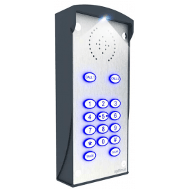 E2K - Optimus 4G LTE Intercom - 2 Call Buttons and Illuminated Keypad