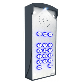 E3K - Optimus 4G LTE Intercom - 3 Call Buttons and Illuminated Keypad
