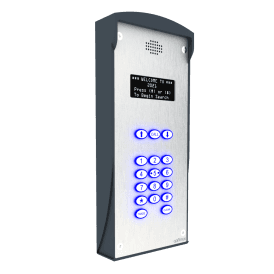 E500K - Optimus 4G LTE Intercom - For 500 users with Illuminated Keypad