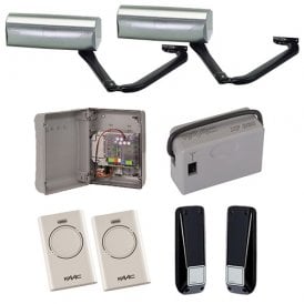 Electro Mechanical Operator with Articulated Arm for Swing Gates | FAAC 390 UK KIT | Up to 3m