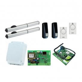 FAAC 400 UK KIT | Hydraulic Operator Double Kit for Swing Gates Up to 7m