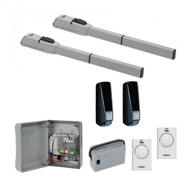 FAAC 415 24V KIT | Electro-Mechanical Operator Double Kit | Swing Gates Up to 3m