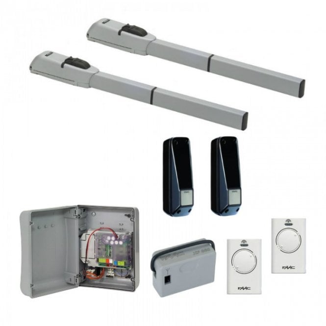FAAC 415 L 24V KIT | Electro Mechanical Operator Double Long Kit for Swing Gates Up to 4m