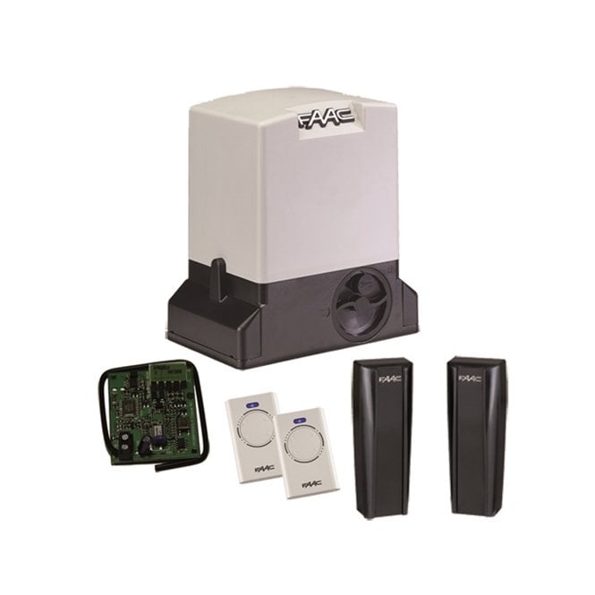 FAAC 741 UK KIT | Gearmotor Sliding Gate Kit for Gates Up to 900kg