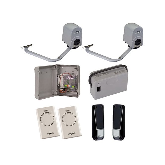 FAAC Electro mechanical operator with articulated arm for swing gates 391 UK KIT