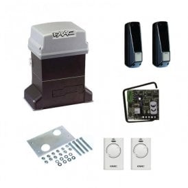 Gearmotor sliding gate kit with built in control panel 746 UK KIT