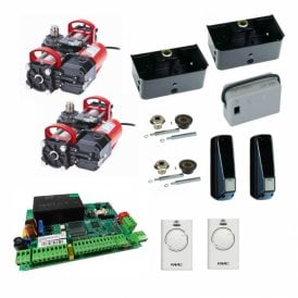 Faac S800 CBAC 230V Double Kit | Hydraulic Underground Operator | Max 2m, 800Kg