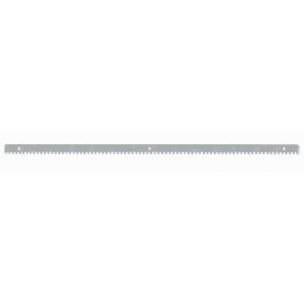 FADINI F/207L Zinc gear rack m4 30x12x1000mm with fixing holes