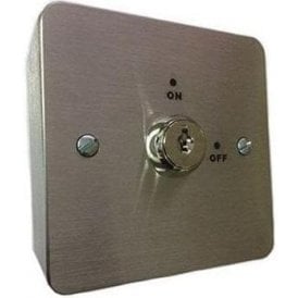 Flush Keyswitch, Momentary, Keyed Alike