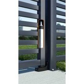 INTERIO Invisible, built-in hydraulic gate closer (optional mounting kit)