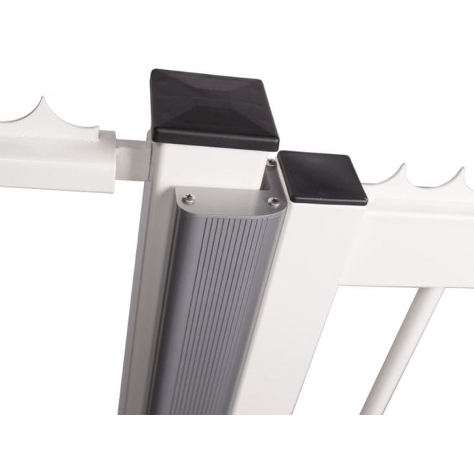 LOCINOX N-LINE-B-MAG | Aluminium Finishing Profile for Swing Gates | Compatible with MAGUNIT