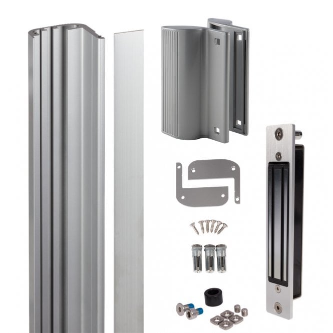 LOCINOX N-LINE-B-MAG-KIT | Swing Gate Electromagnetic Set | 2x MAGUNIT & 3006PULL