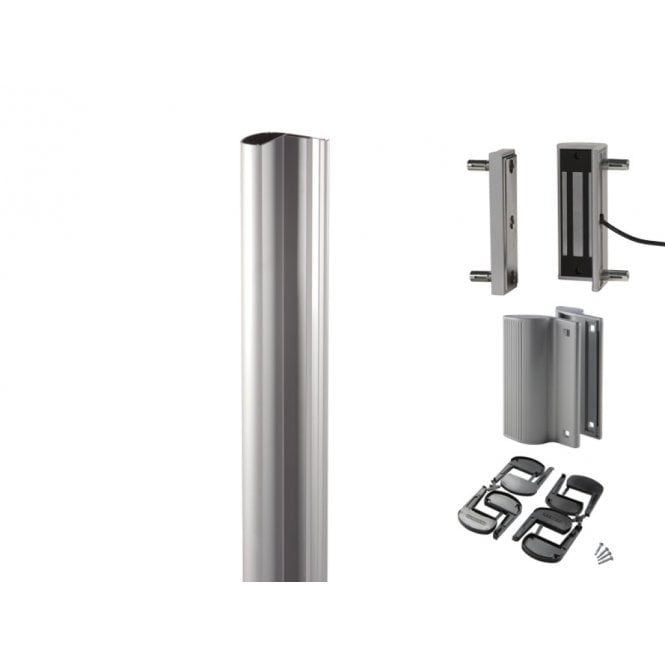 LOCINOX N-LINE MAG KIT-3000 | Profile with 2x MAGMAG3000 & 3006PULL | 300kg Force