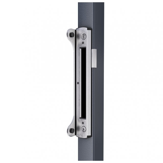 LOCINOX SFKM | Stainless Steel Surface Mounted Keep for Fortylock, Fiftylock, and Sixtylock | Square Profiles