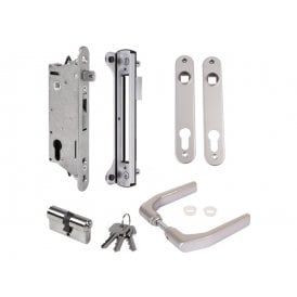 SIXTYSET Complete Sixtylock Insert Set with Keep | For Metal, PVC, or Aluminium Gates