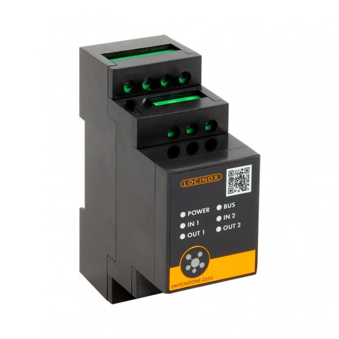 LOCINOX SWITCHSTONE-STD-X-230 | 2-Channel Relay Module | NO/NC Contact