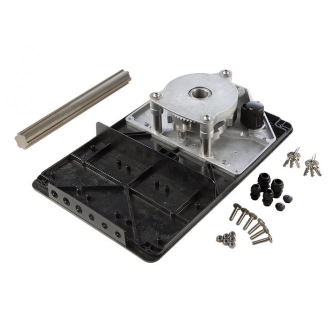 LOCINOX TURNITEC TT-SM4S | Base Mechanism for 4-Arm Turnstile (90°) | Modular, Rustproof
