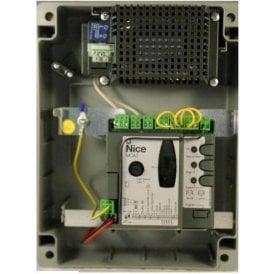 Nice Moonclever MC424L Control Panel | For Swing Gates | Compatible with Solemyo Solar Kit