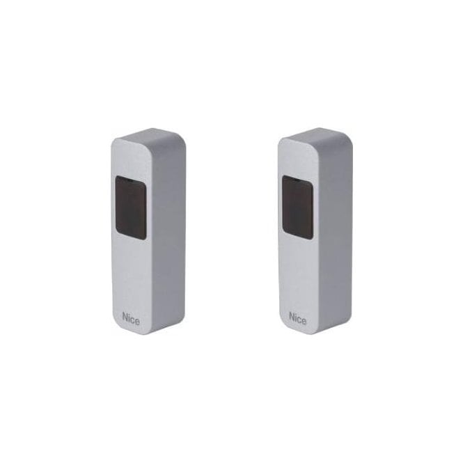 NICE Pair of Burglar-Resistant Slim photocells EPSA with a metal body