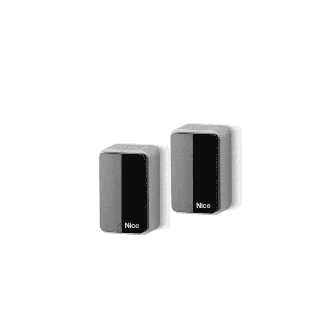 NICE Pair of Outdoor Photocells EPMO | 30-Degree Positionable | 15m Range