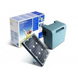 SOLEMYO-KIT | Solar Power Kit for 24V Automation | 15W Panel / 20Ah Battery | 24V